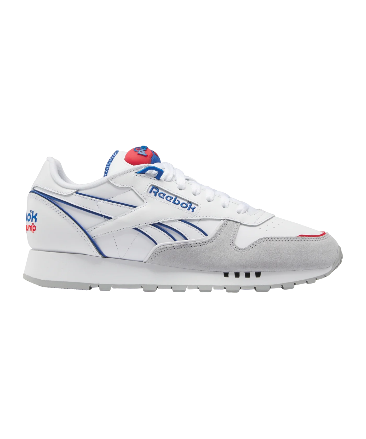 Reebok Classic Leather Pump Weiss Blau