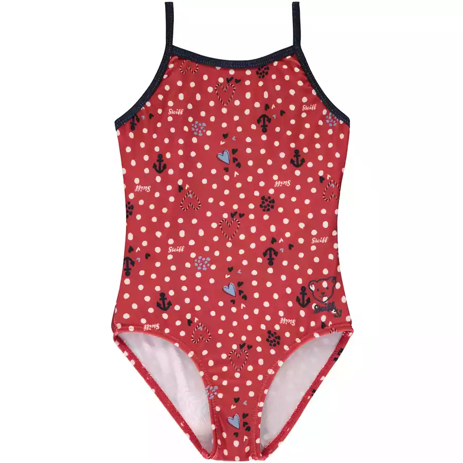 Steiff Badeanzug, tango red