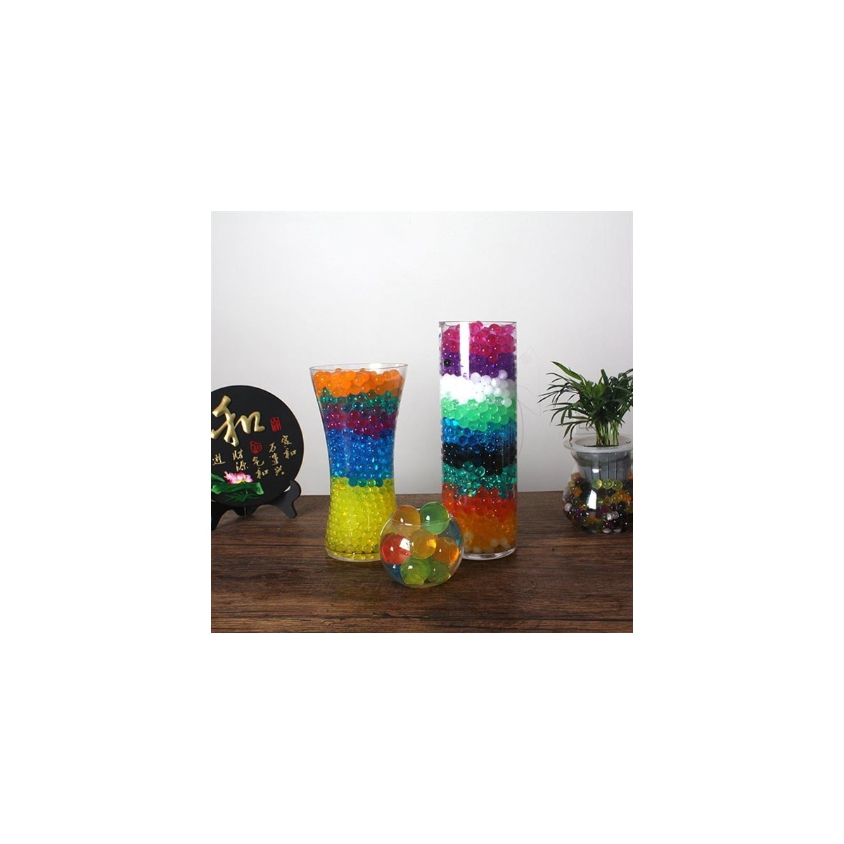 Vannperler 600-Pack - Ufargede
