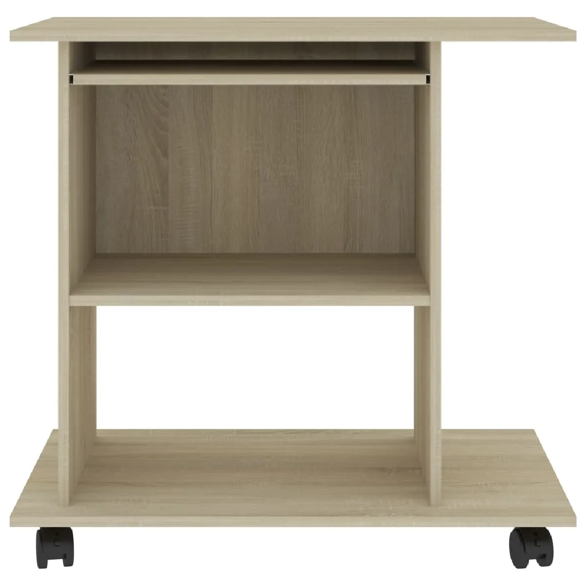 vidaXL Bureau - Chêne sonoma