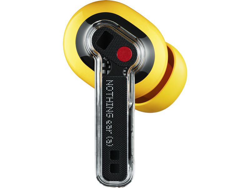 Nothing Ear Wireless In-Ear-Kopfhörer Ear (a) 3.Gen. Gelb Transparente In-Ear-Kopfhörer mit aktiver Geräuschunterdrückung