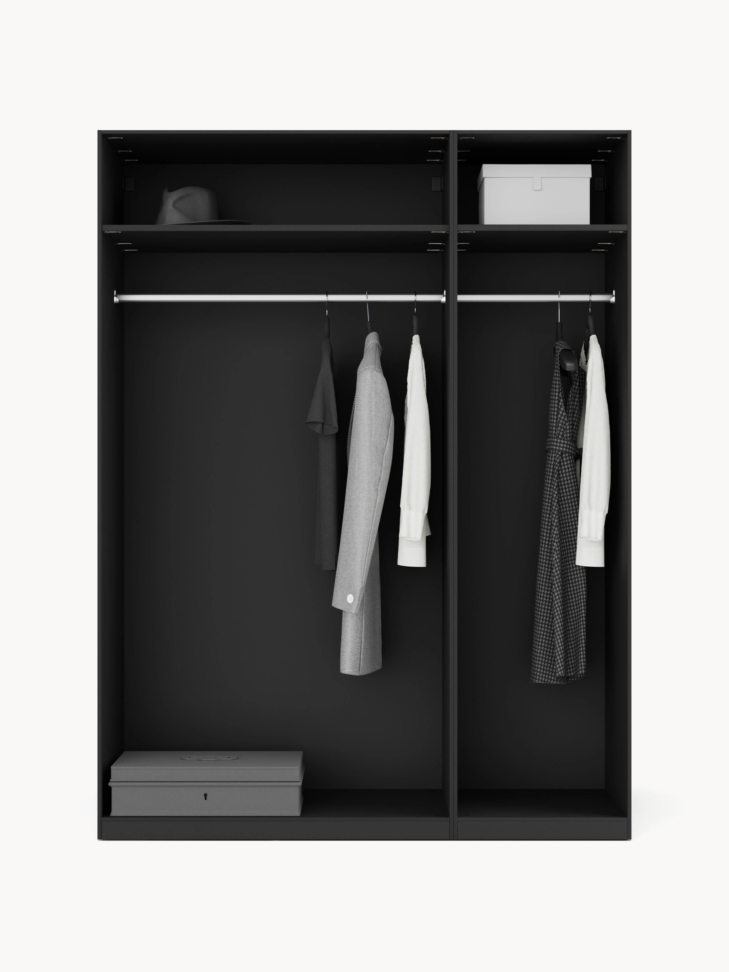Modulaire draaideurkast Simone, 150 cm breed, in verschillende formaten