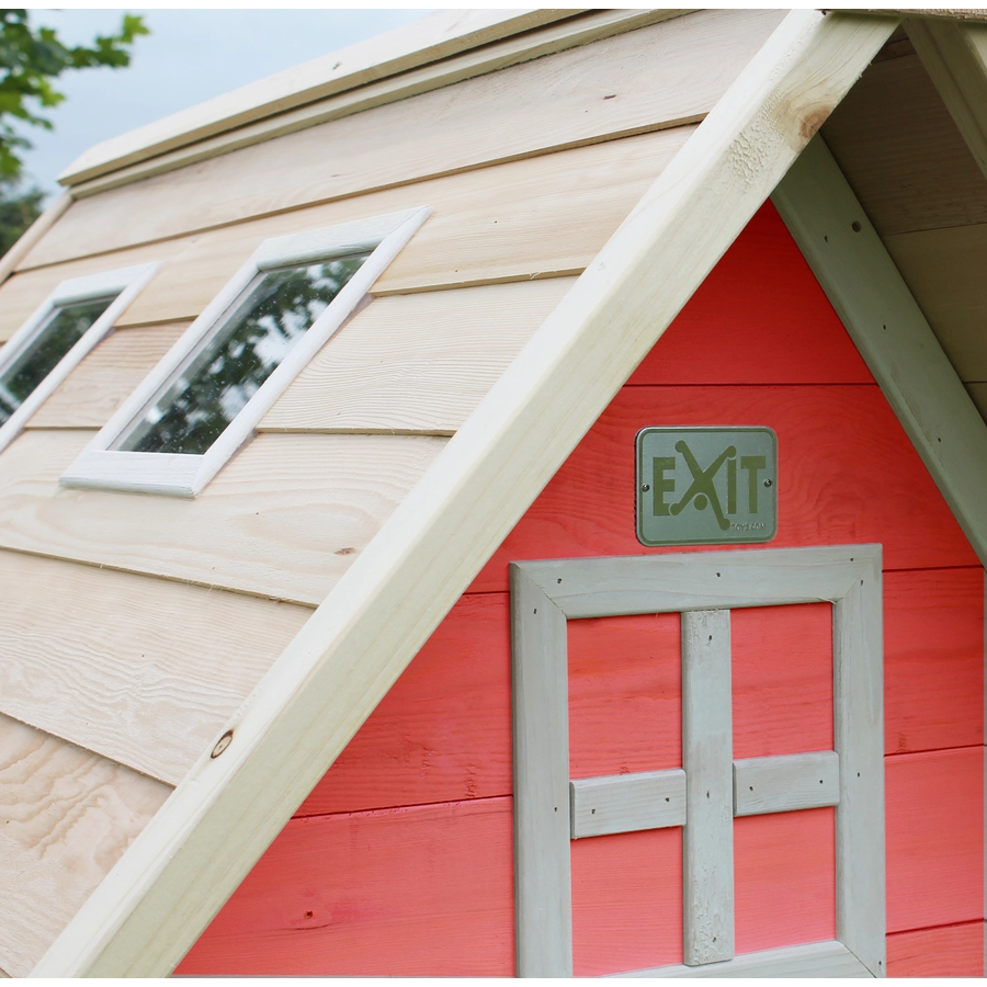 EXIT Holzspielhaus Fantasia 100, rot