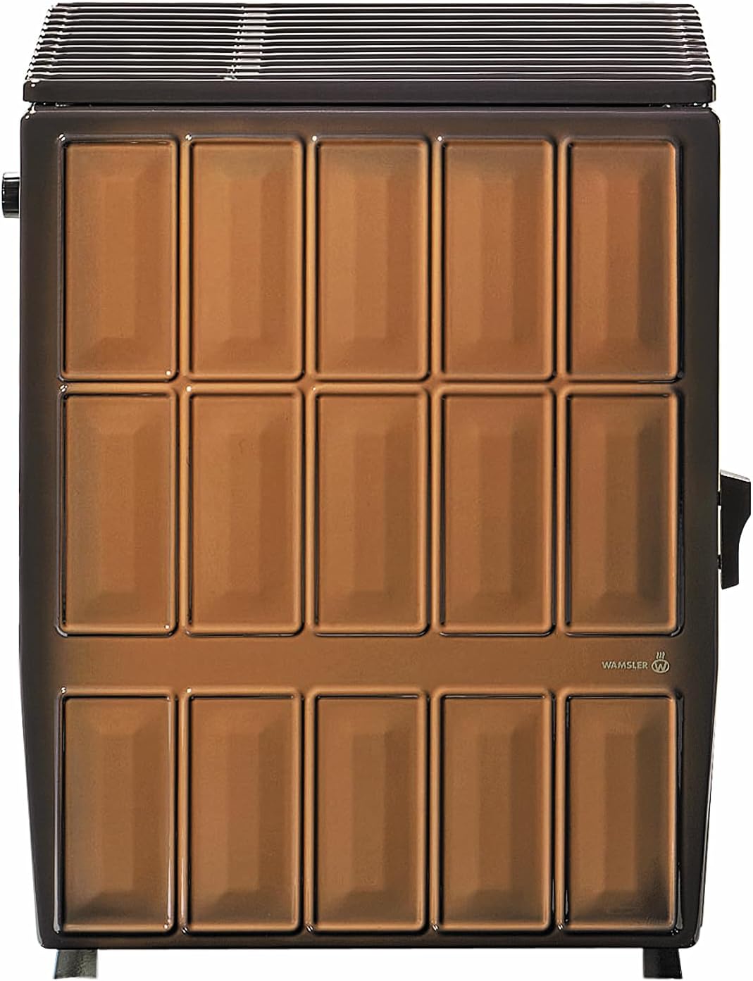 Wamsler KS 109-6 6000 W Brennholz, Braunkohle Briquettes, Wood Briquettes 12 cm