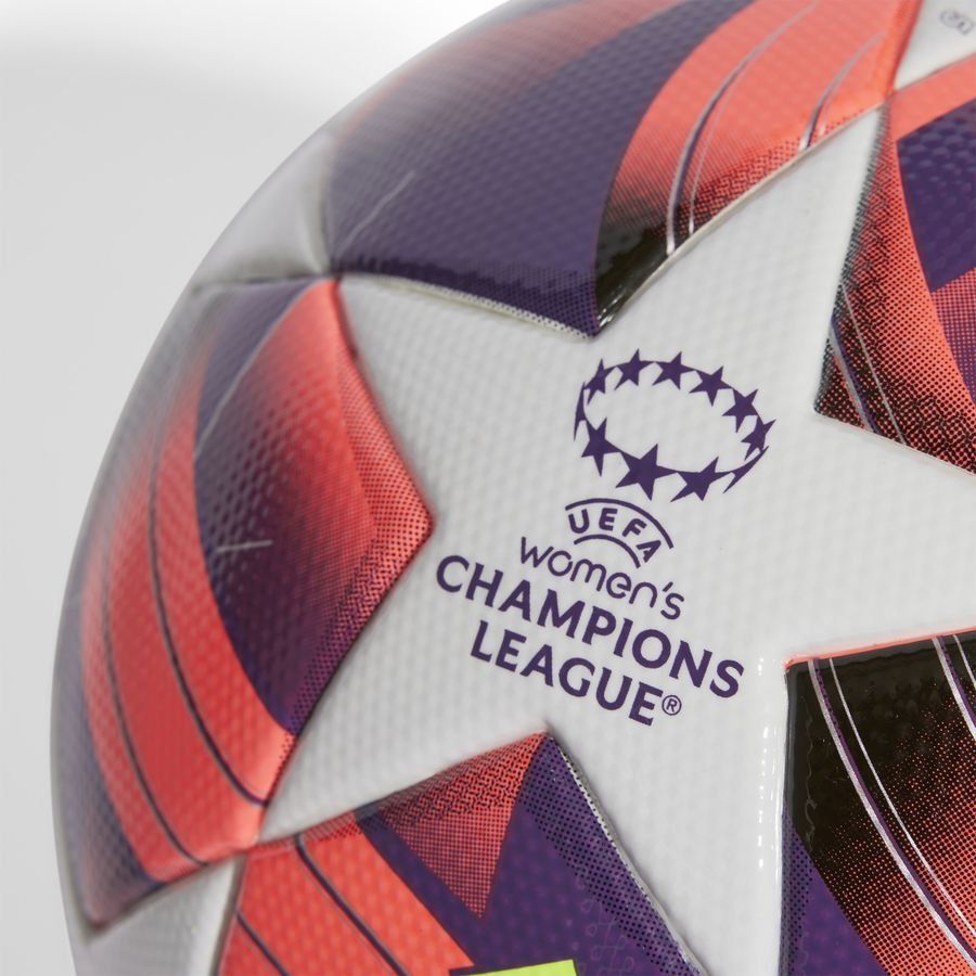 adidas Ballon Champions League 2024/25 League Femme - Violet/Rouge/Blanc/Jaune