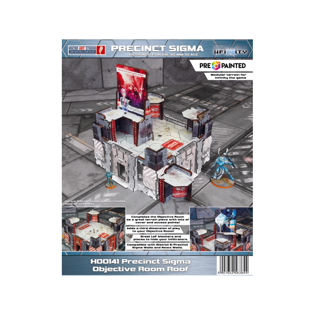 District 5 - Precinct Sigma Objective Room Roof