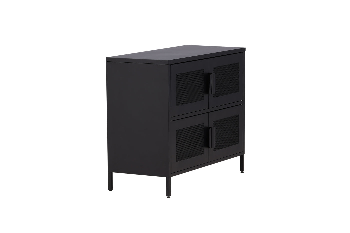 FjÃ´rd - Dressoir Zwart 90cm - Metaal - Nett