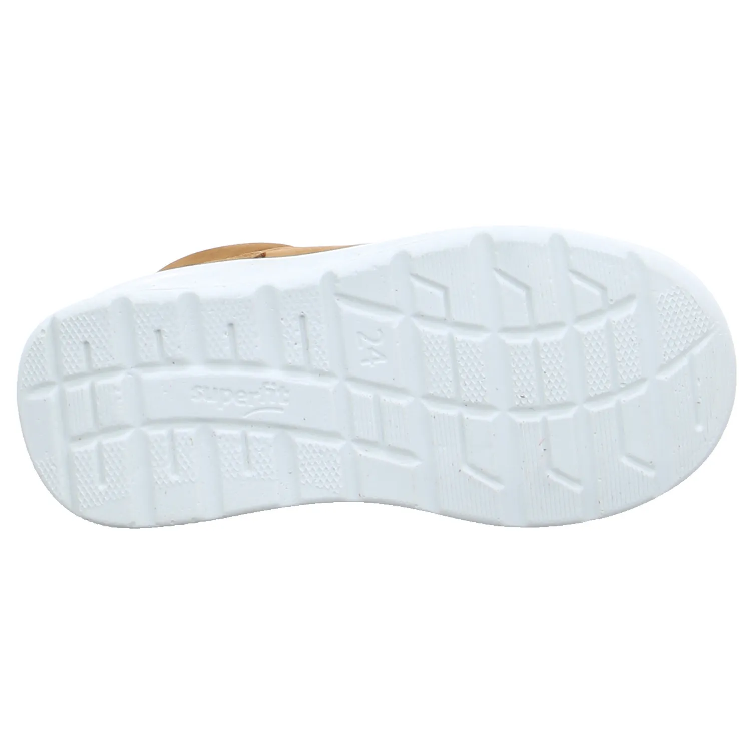 SUPERFIT Lauflernschuh Cognac Leder  Lernlaufschuh