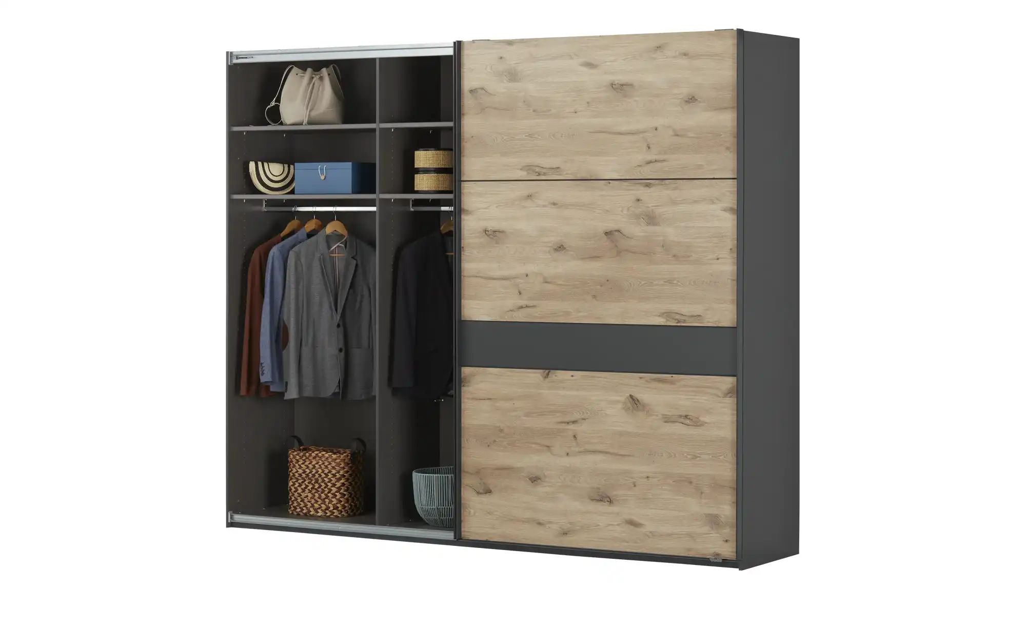 uno Schwebetürenschrank in Viking Oak hell Bilbao
