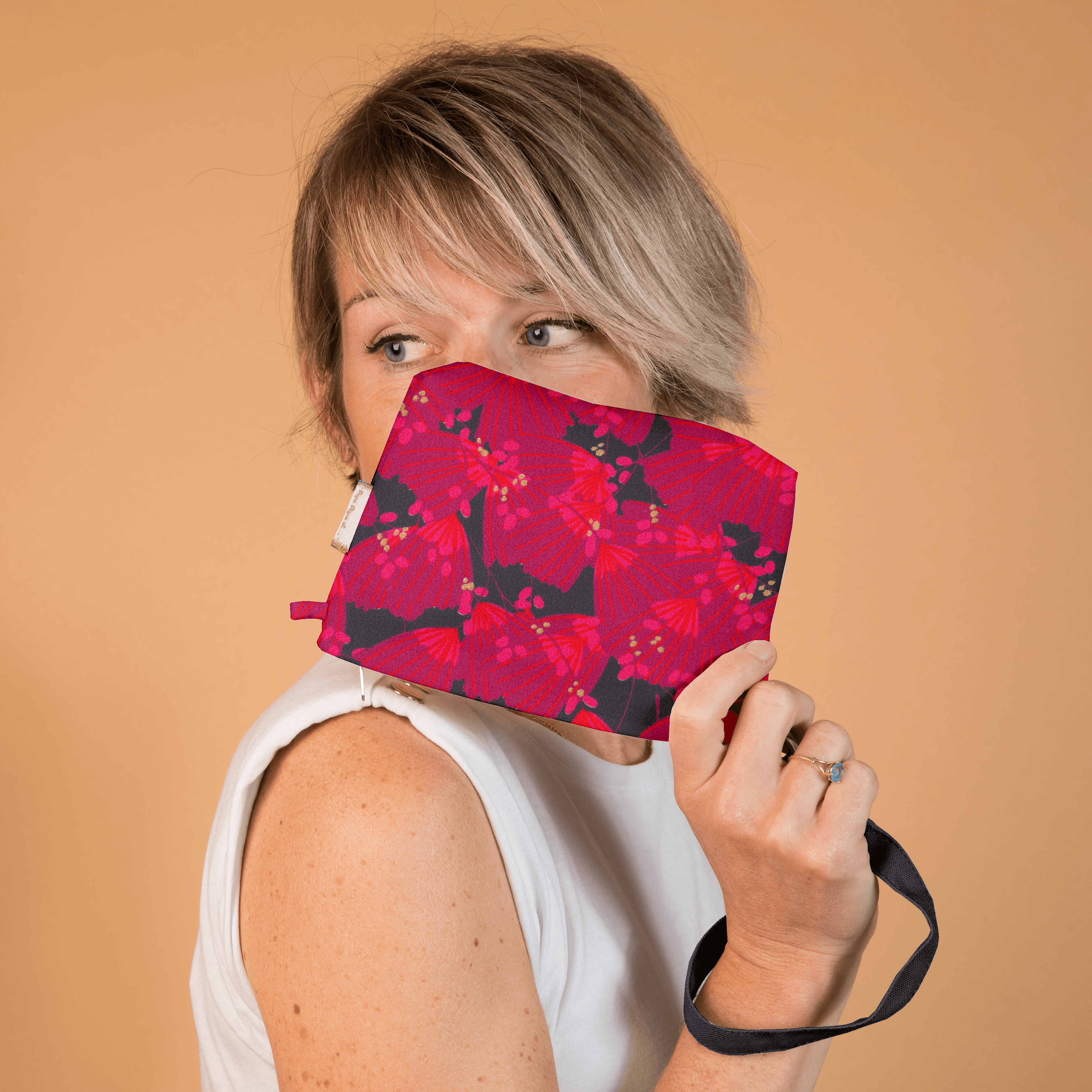 Pochette Tissu Féérie Fuchsia