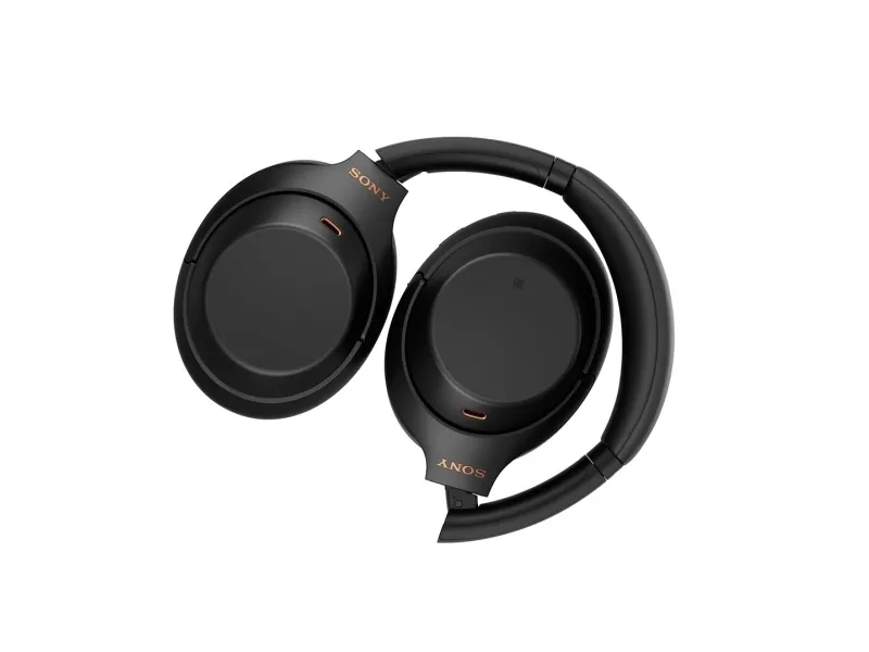 Sony WH-1000XM4 - Hovedtelefoner med mik. - fuld størrelse - Bluetooth - trådløs, kablet - NFC - aktiv støjfjerning - 3,5 mm jackstik - sort