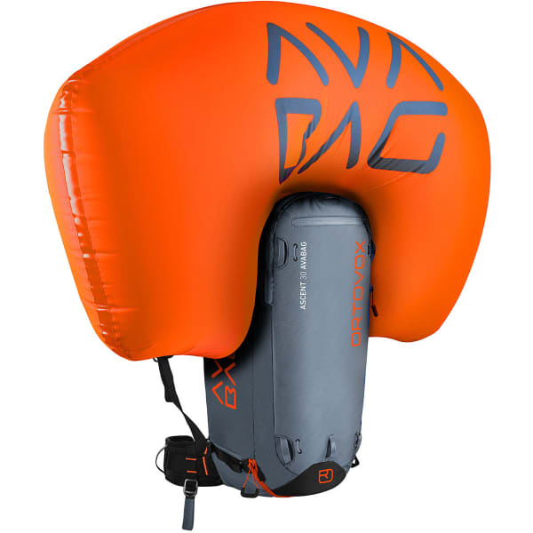 Sac airbag ORTOVOX ASCENT 30 AVABAG KIT REGULAR NOIR ANTHRACITE