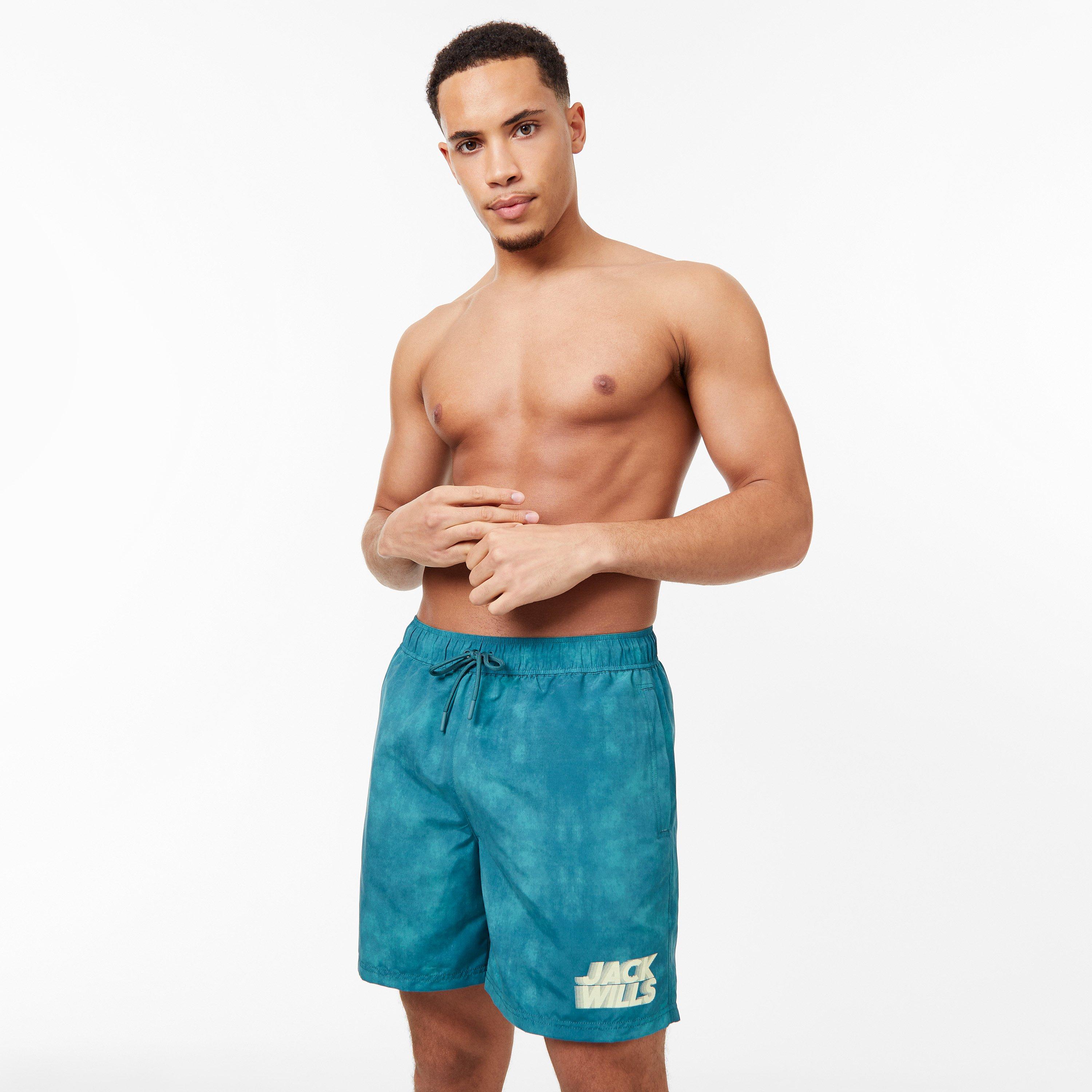 Jack Wills JW Uneven Dye Swim Shorts