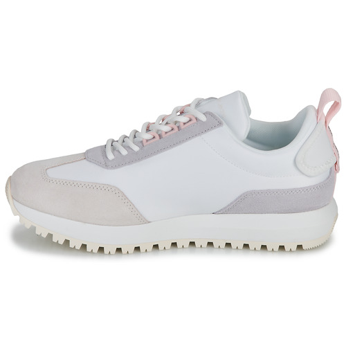 Calvin Klein Jeans - TOOTHY RUNNER LACEUP MIX PEARL Blanco / Beige