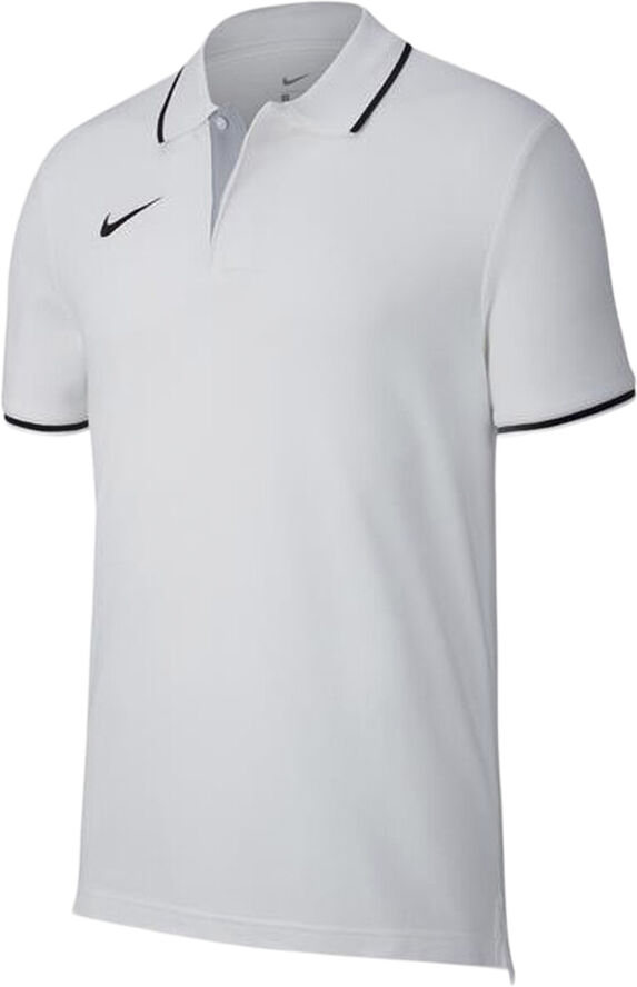 Nike Club19 Soccer Polo Hvid