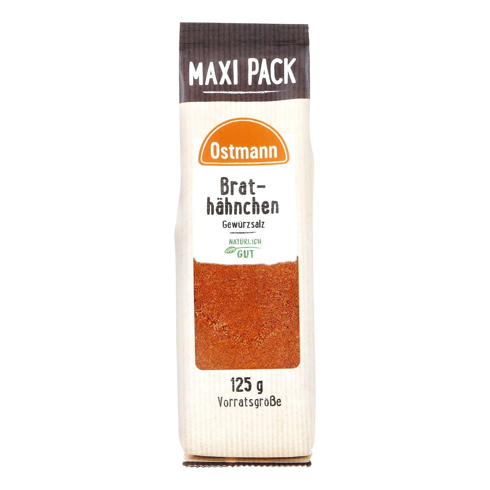 Ostmann Brathähnchen Gewürzsalz Nachfüllbeutel 125 g, 5er Pack
