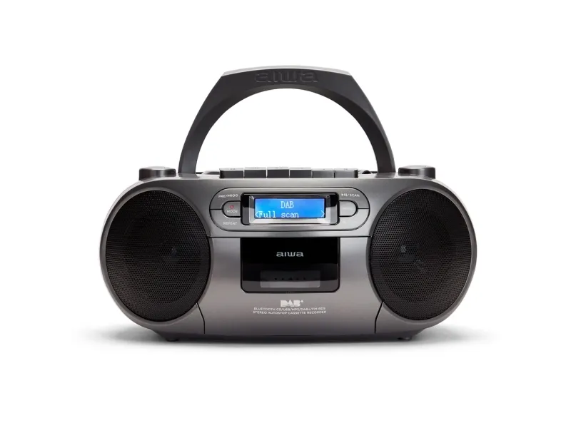 Aiwa BBTC-660DAB/MG, Analog & digital, DAB , FM, Afspiller, CD, Program, Top