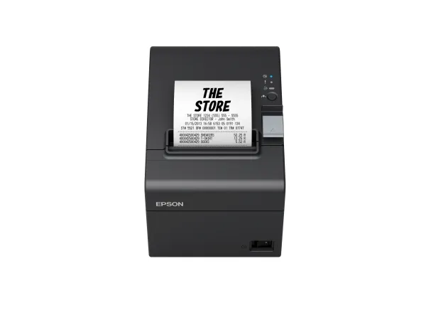 Epson TM T20III - Kvitteringsprinter - termisk linje - Rulle (7,95 cm) - 203 x 203 dpi - op til 250 mm/sek. - LAN - skærer - sort