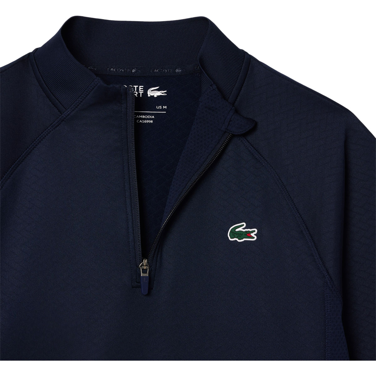 Lacoste Technical 1/2 Zip Golf Sweatshirt Herre