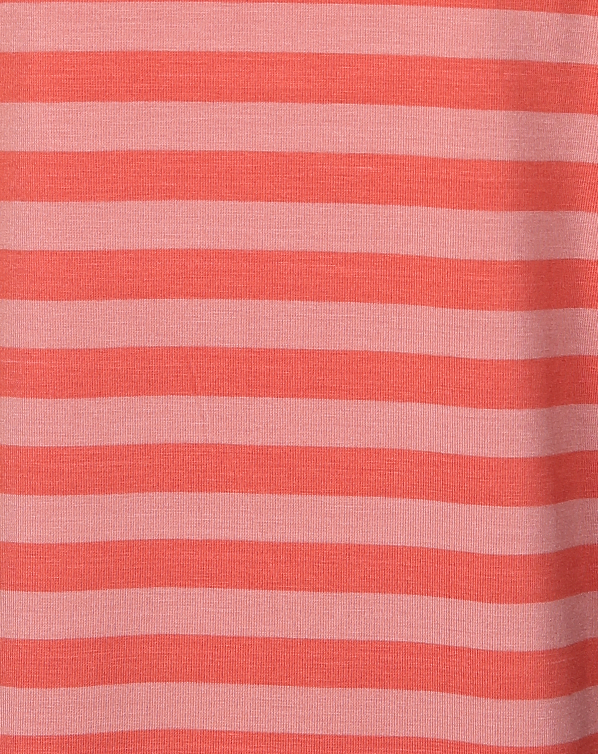Jersey-T-Shirt MAALARI gestreift in terra cotta