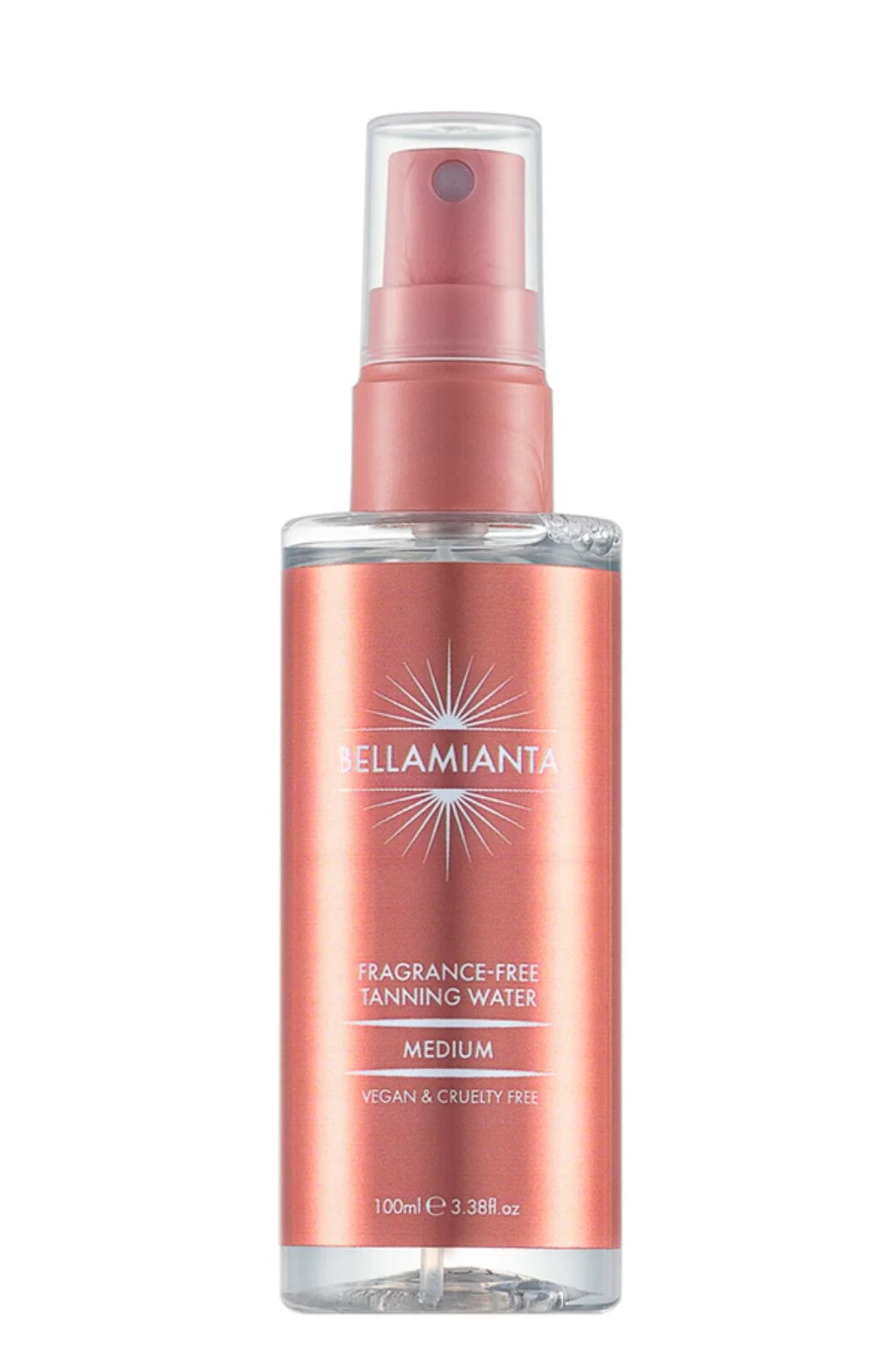 Bellamianta Fragrance Free Tanning Water medium