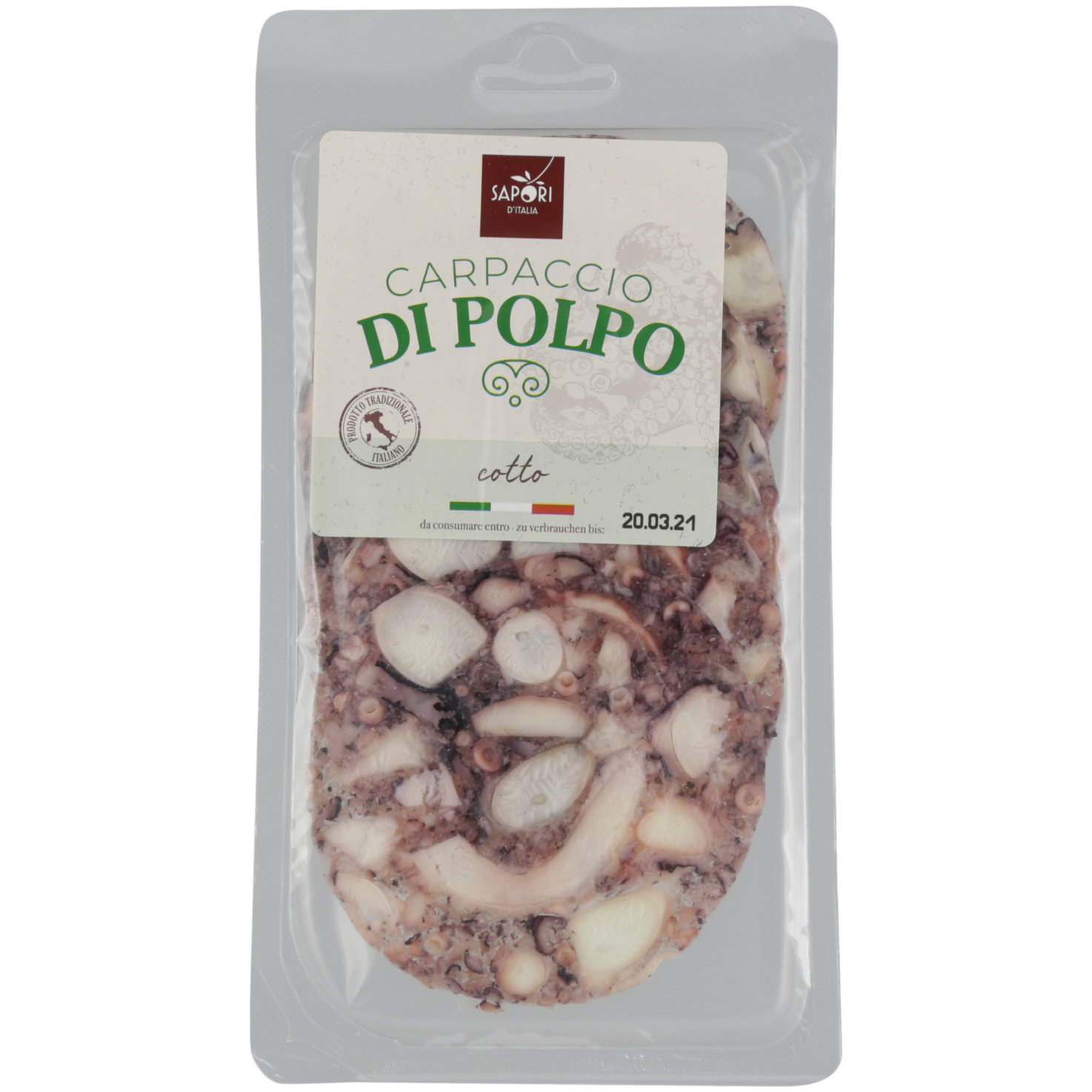 Sapori d'Italia Pulpo Carpaccio