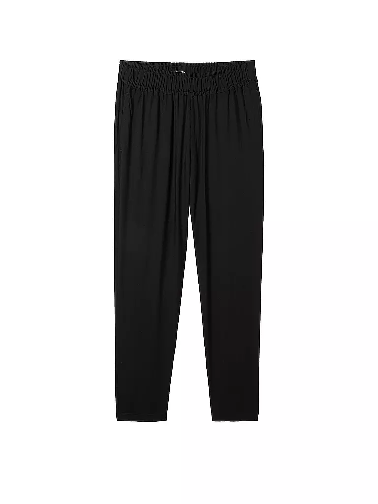 TOM TAILOR Hose Jogging Fit  schwarz