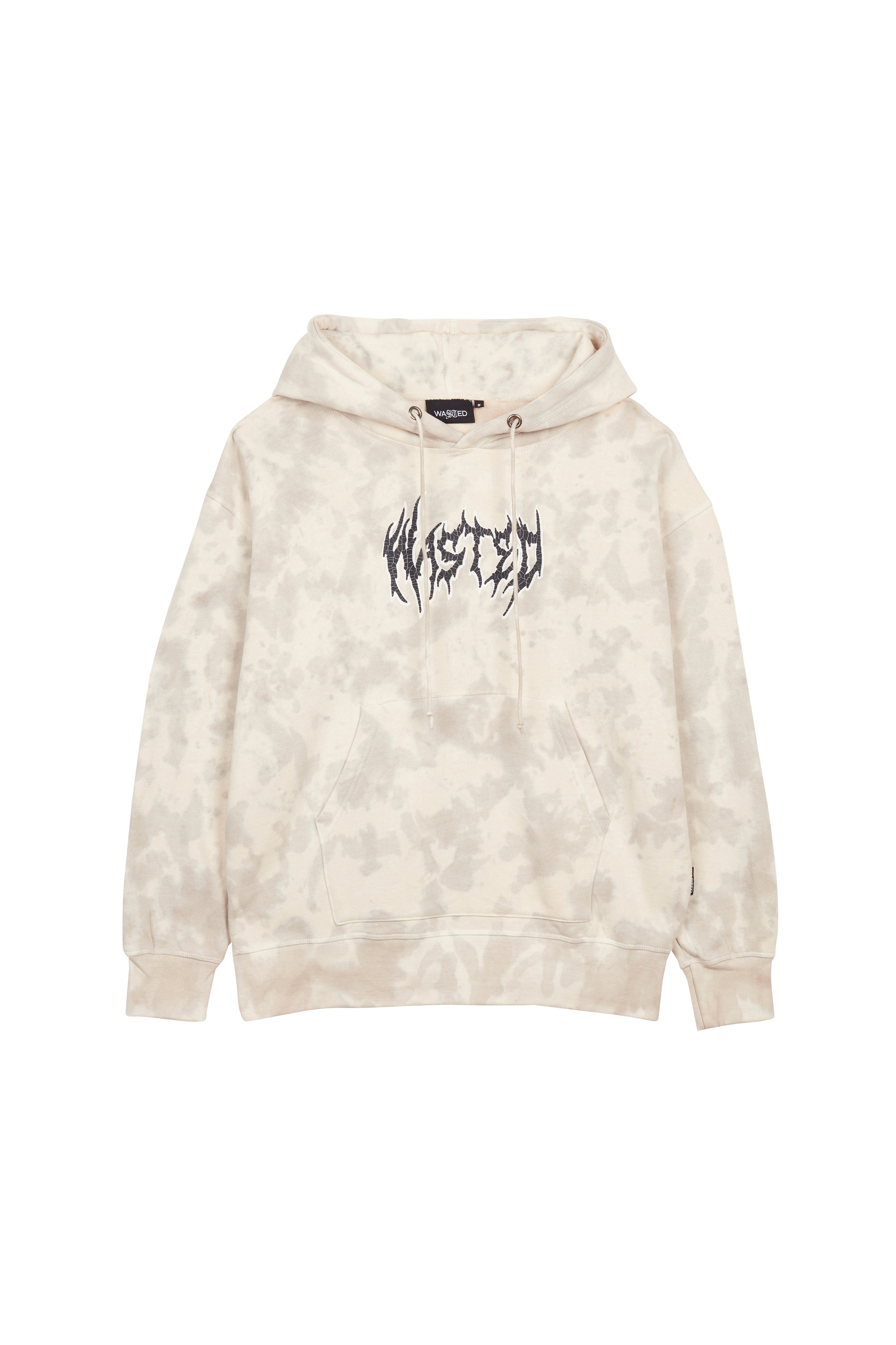 WASTED Hoodie MONSTER BLEACH Beige