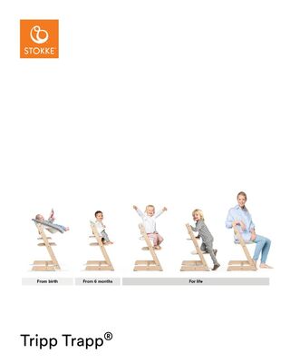 Stokke Tripp Trapp Stol, Oak Natural