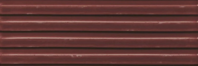 Jabo Gare wandtegel rood glans 10x30.5cm