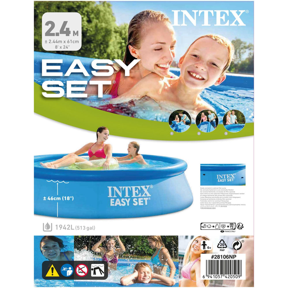 Køb INTEX® 1.942 L Easy Sæt Badebassin