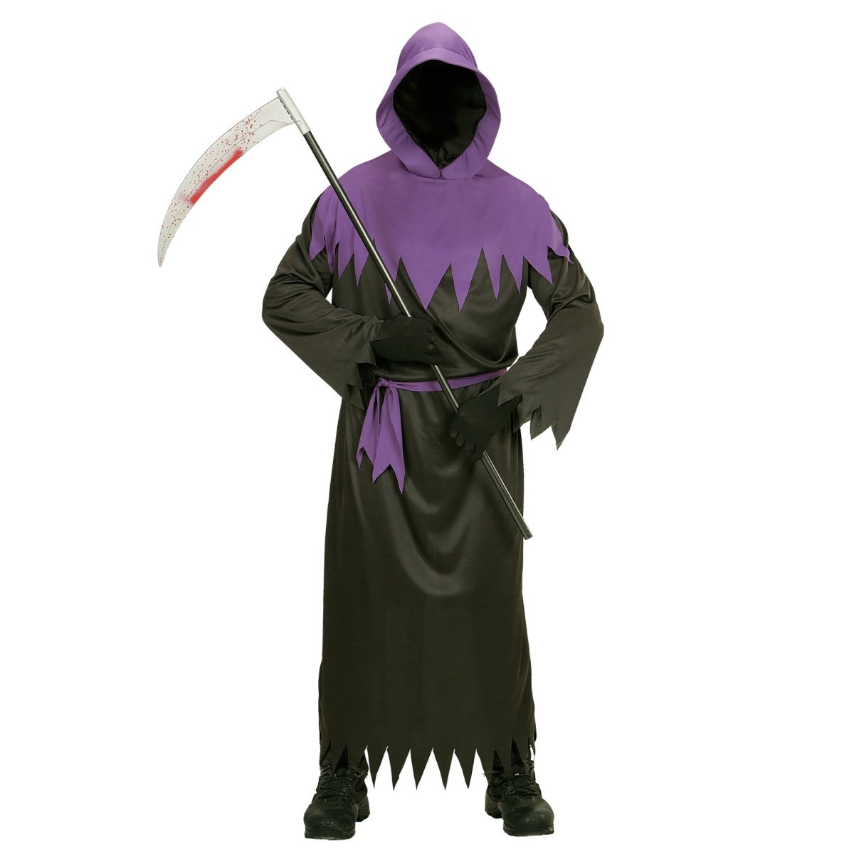 Halloween Kostuum Zwart Paars Kind Spook