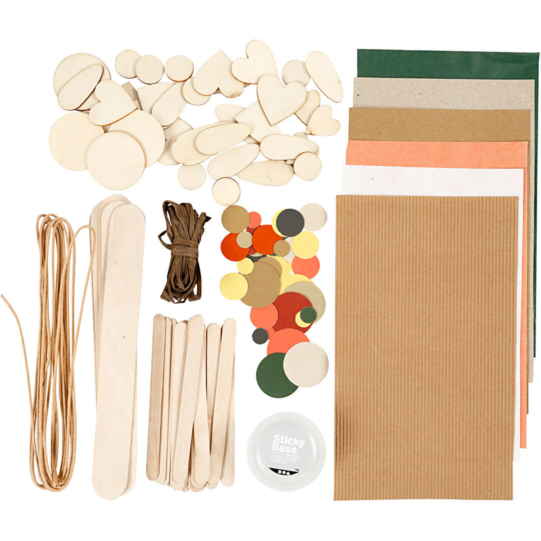 Creativ company knutselmaterialen natuur