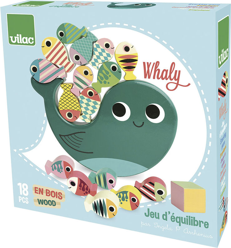 VILAC Vilac - Balancespil - Hval