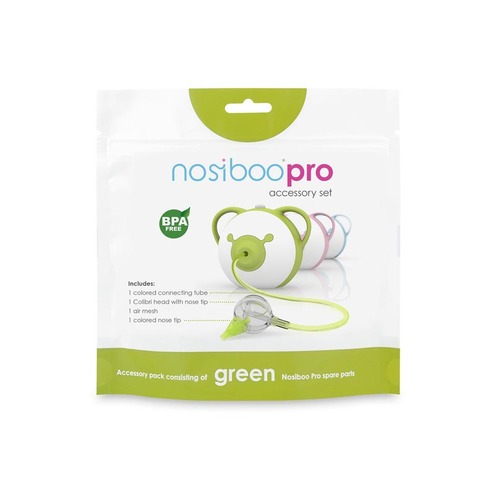 Accessoires pour aspirateur nasal Nosiboo Pro Vert - NOSIBOO