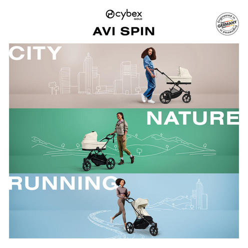 Poussette Avi Spin - Seashell beige - CYBEX