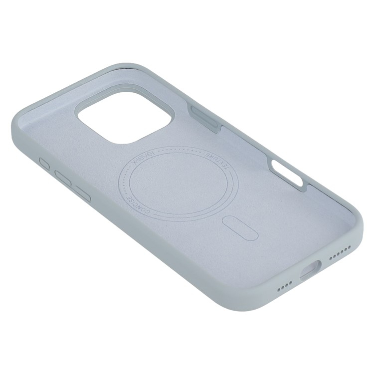 iPhone 16 Pro MagSafe Silikon Case Hülle - Blau