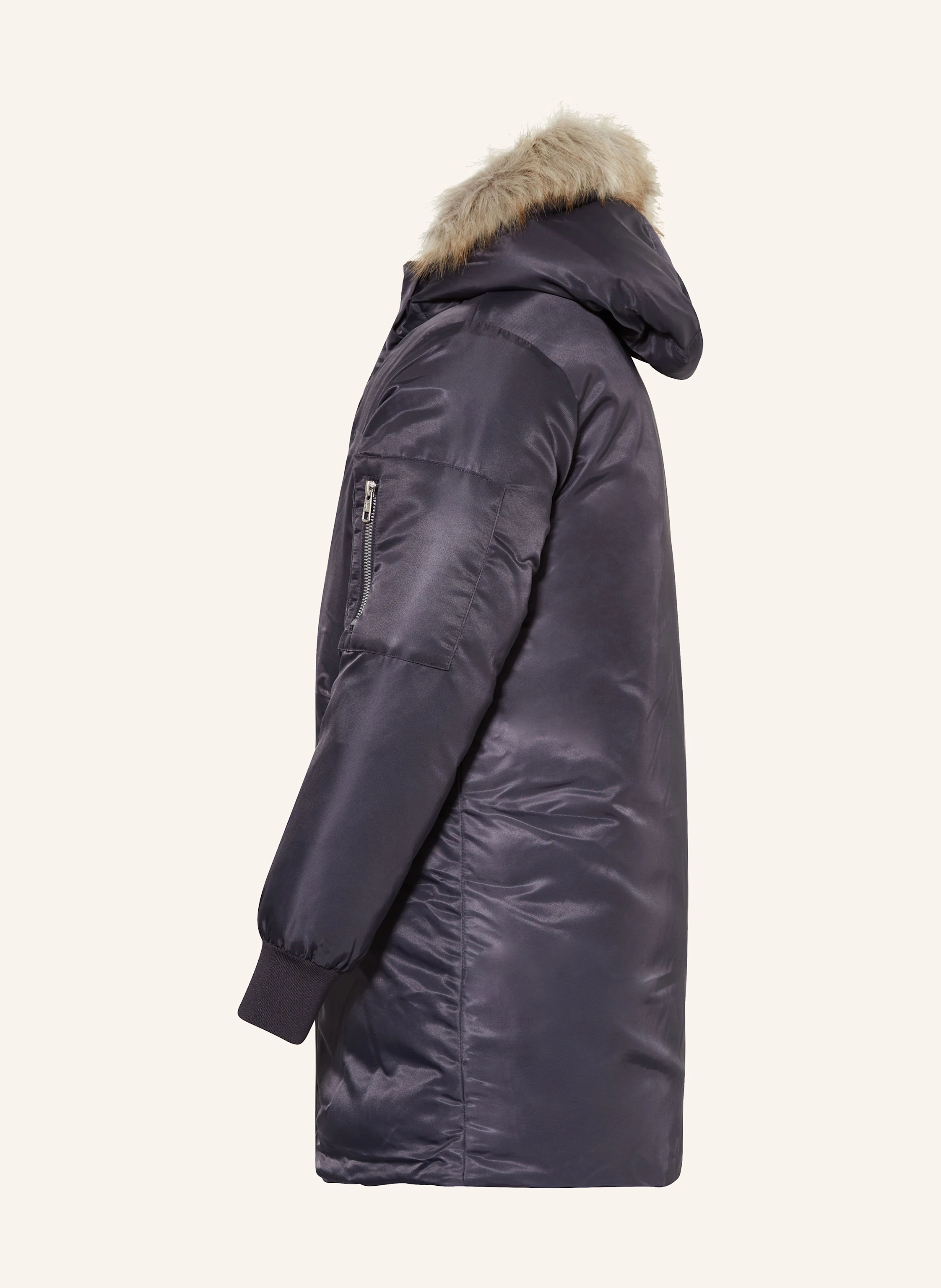 Calvin Klein Parka mit Kunstfell