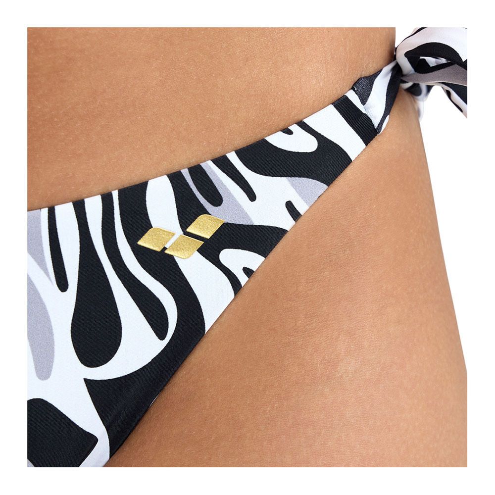 Arena TRIANGLE ALLOVER - Maillot de bain 2 pièces Femme grey multi