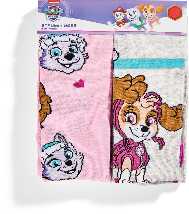Kinder Strumpfhose Paw Patrol Girls - Gr. 98/104, 2 ST