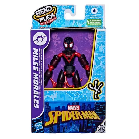 Hasbro Marvel Spider-Man Bend and Flex Missions Miles Morales Weltraum-Mission