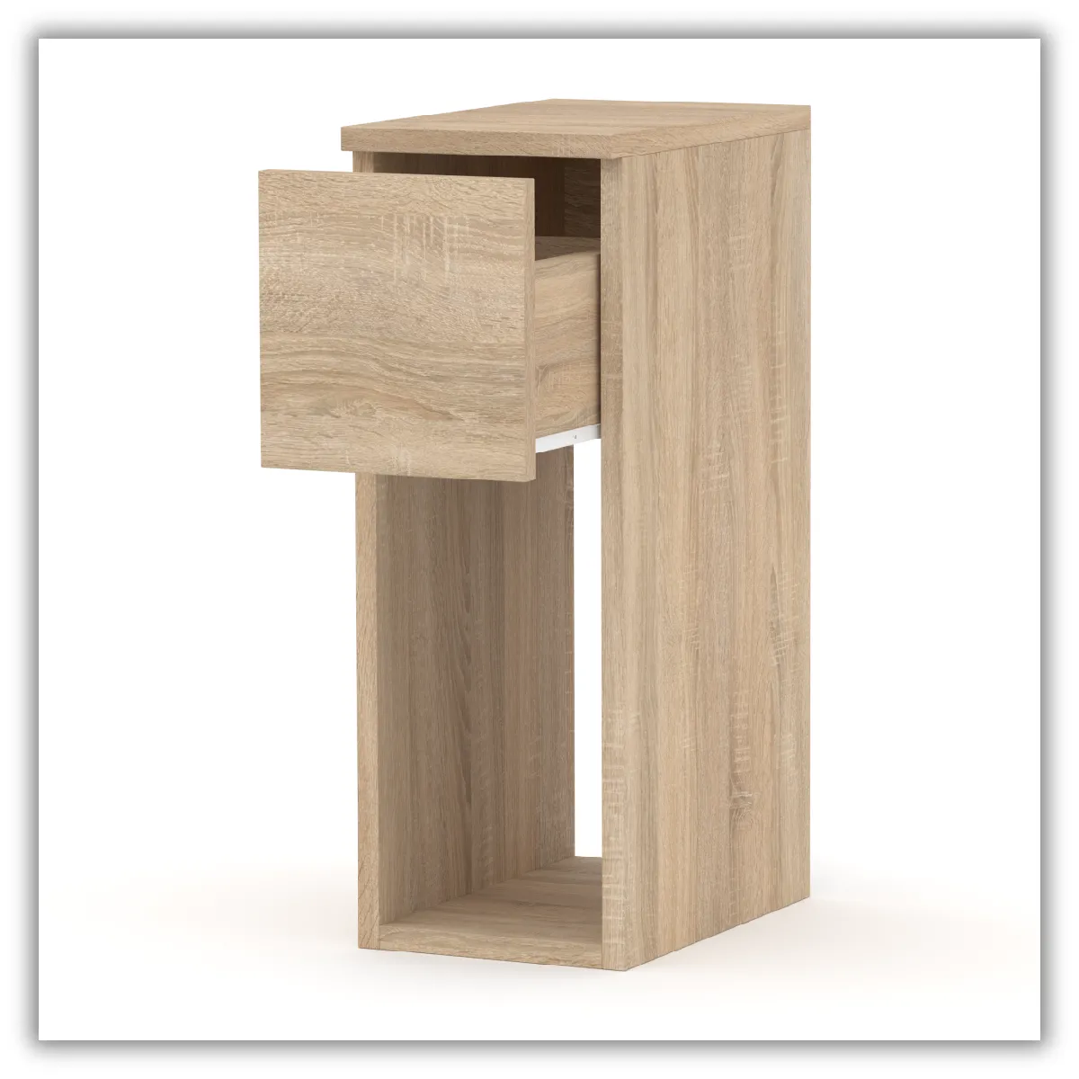 Table de chevet - Sonoma - 1 tiroir - Design moderne