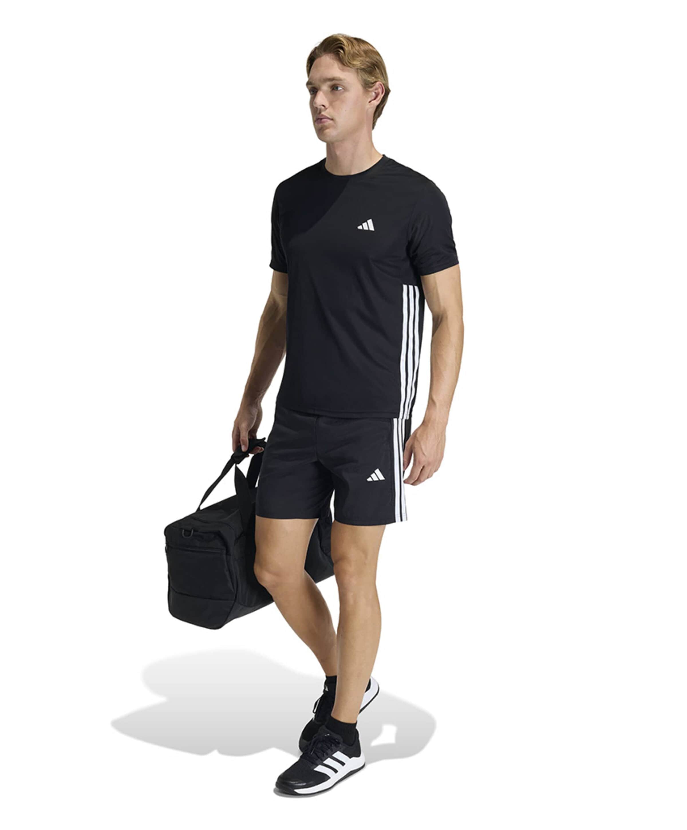 Adidas Heren t-shirt zwart