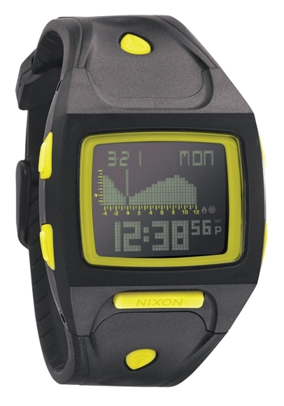 Nixon The Small Lodown All Black/Lime Digitaluhr A498603