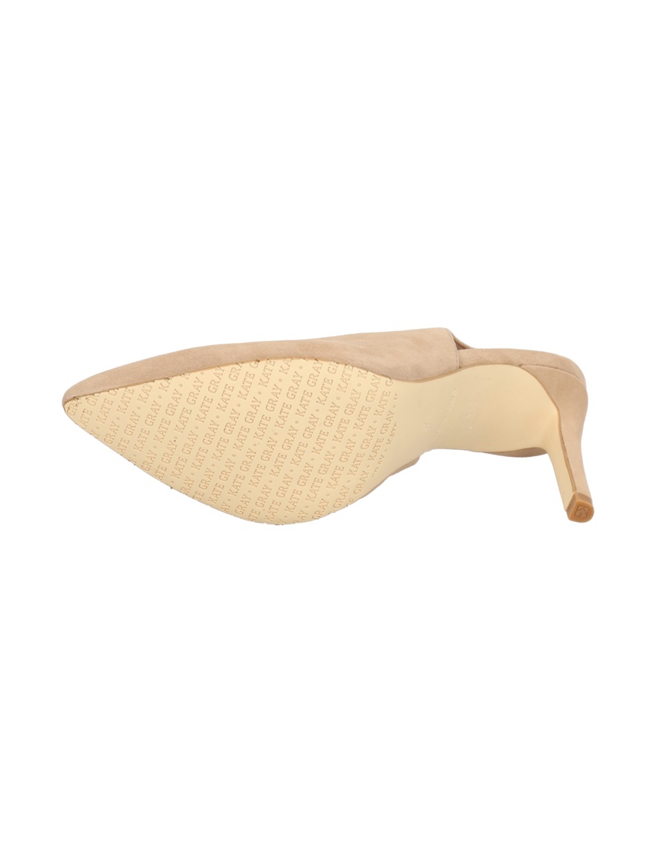 Veloursleder Slingpumps