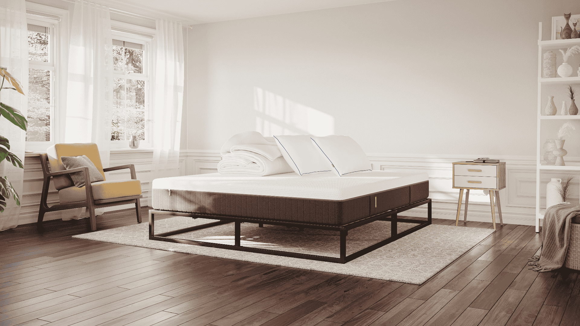 Emma Original Metalen  Deal - Gratis Bed