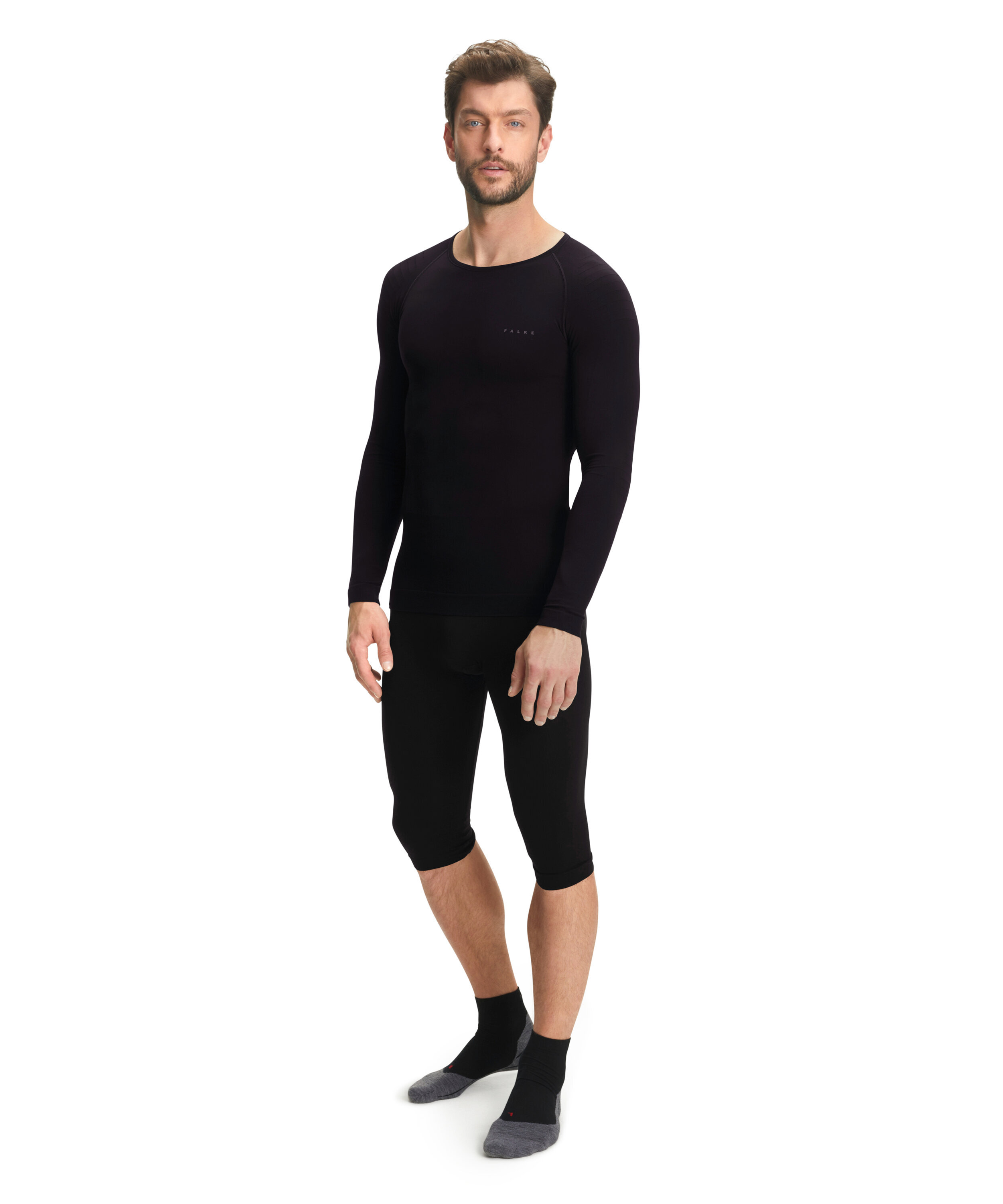 Falke Warm Longsleeved Shirt Tight Black