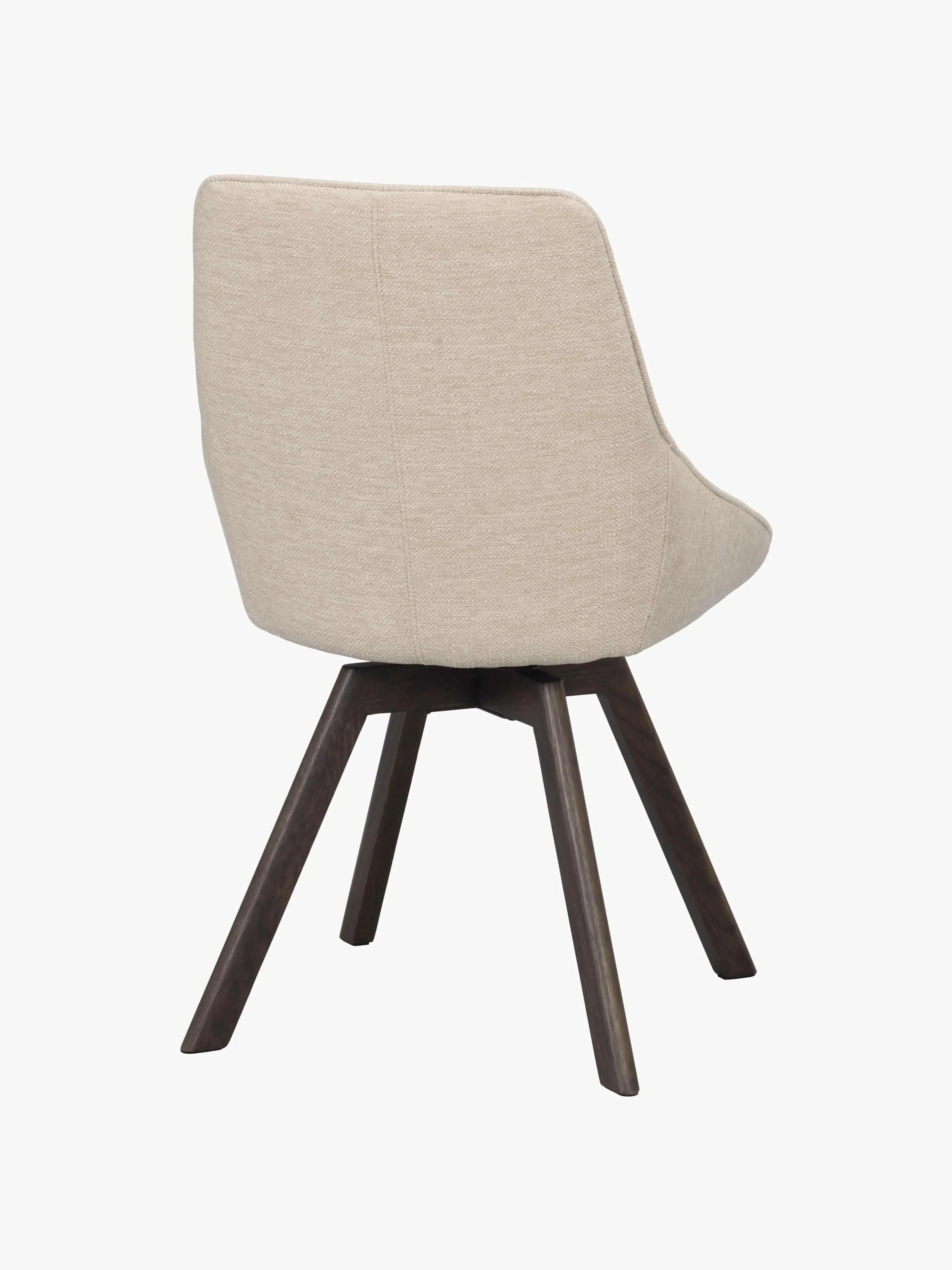 Draaibare gestoffeerde stoelen Alison, 2 stuks