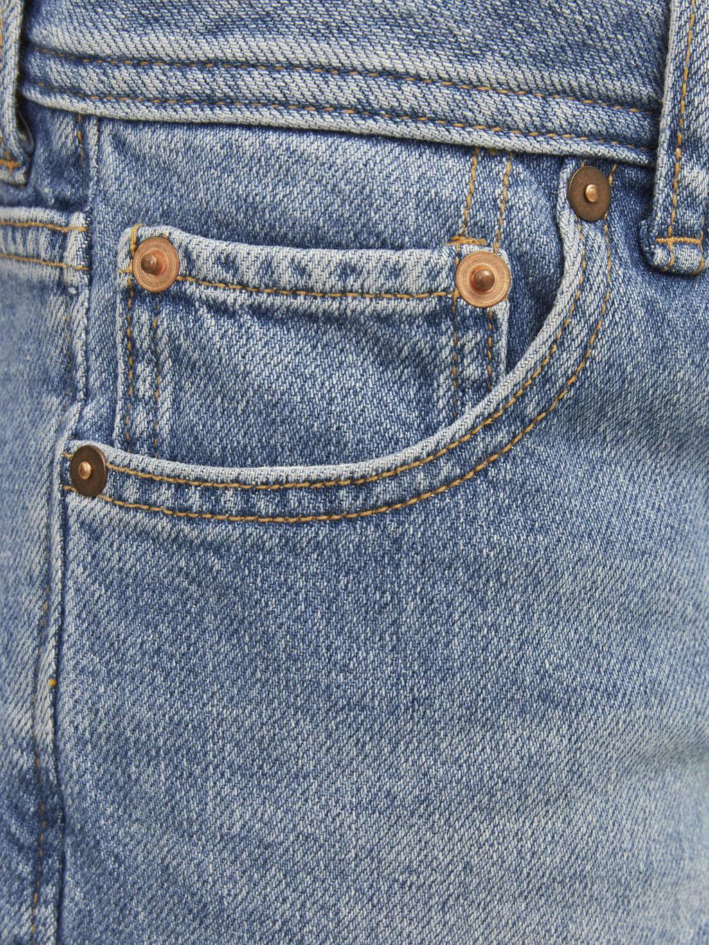 JACK & JONES denim short JJICHRIS JJORIGINAL blue denim
