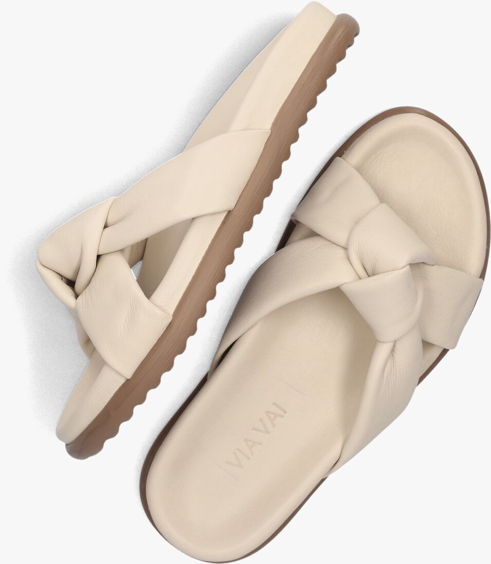 VIA VAI ecru via vai slippers candy nova